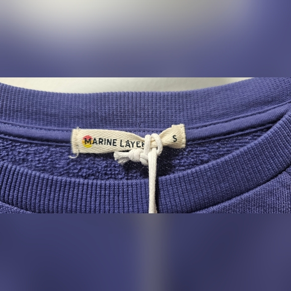 Marine Layer Vintage Terry 1976 Graphic Pullover Sweatshirt Women’s Size Small - Picture 6 of 13